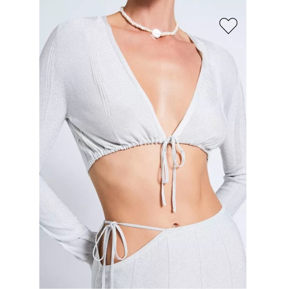 Windsor Light Gray Knit Top